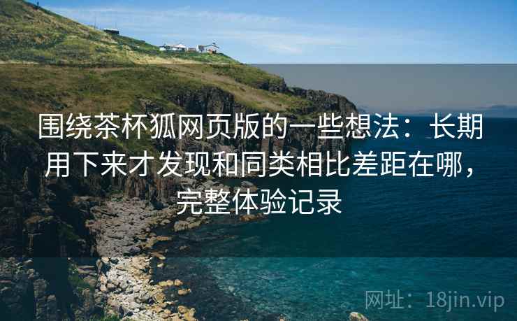 围绕茶杯狐网页版的一些想法:长期用下来才发现和同类相比差距在哪,完整体验记录 围绕茶杯狐网页版的一些想法:长期用下来才发现和同类相比差距在哪,完整体验记录